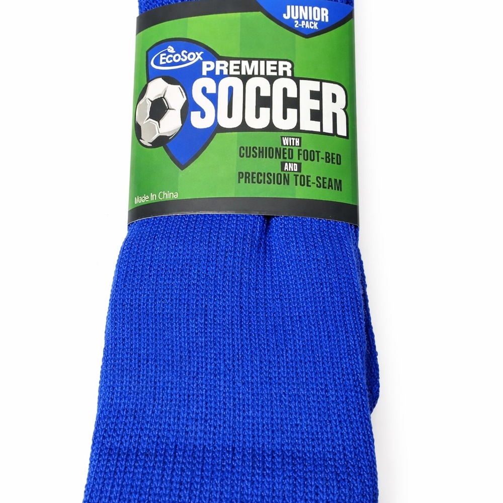 Premier Soccer Socks - Blue 2 pairs